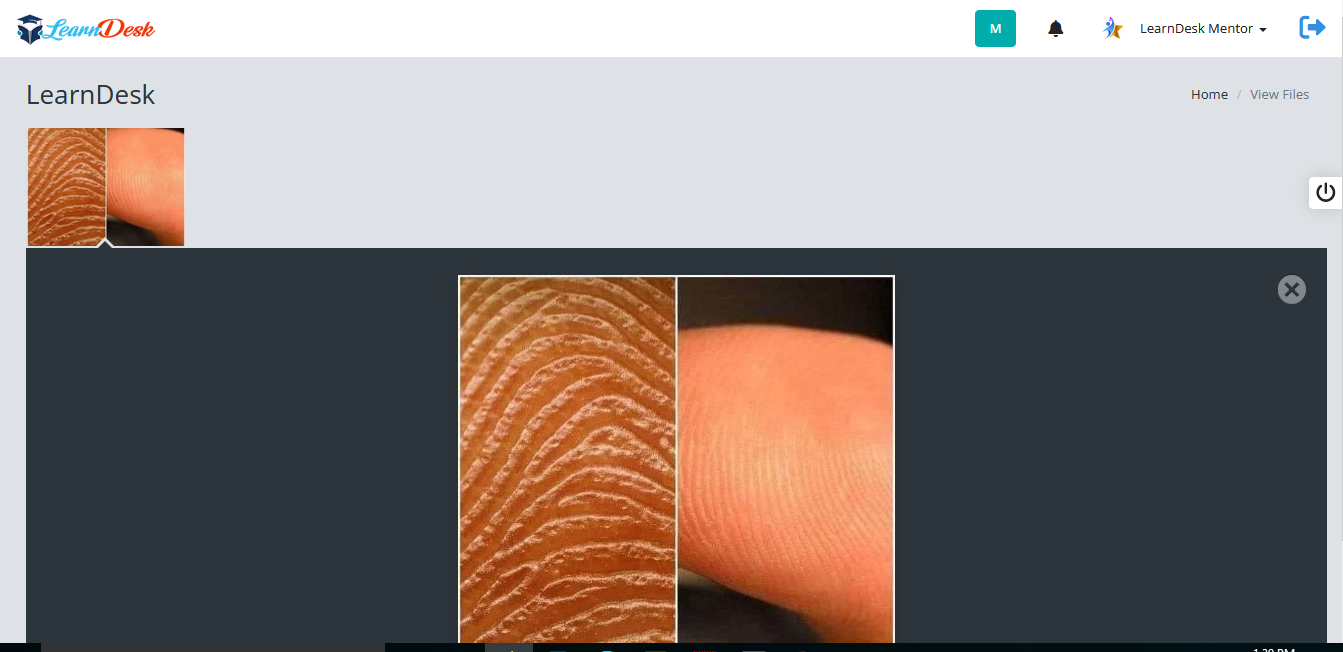 change password